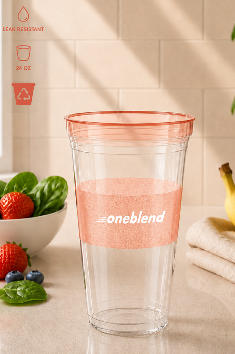 24-Pack Blender Cups (with lids)